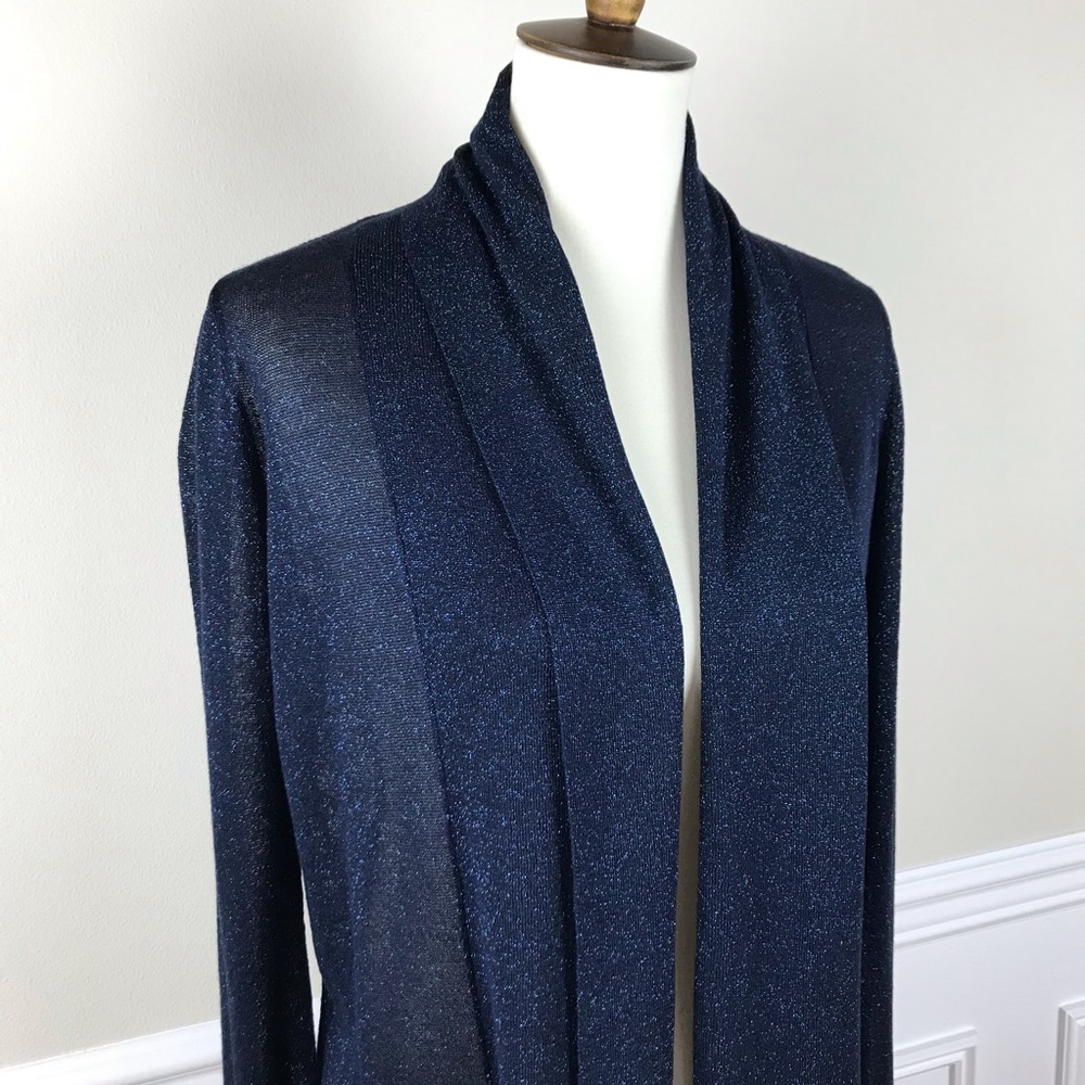 The Limited | Navy Blue Sparkly Cardigan